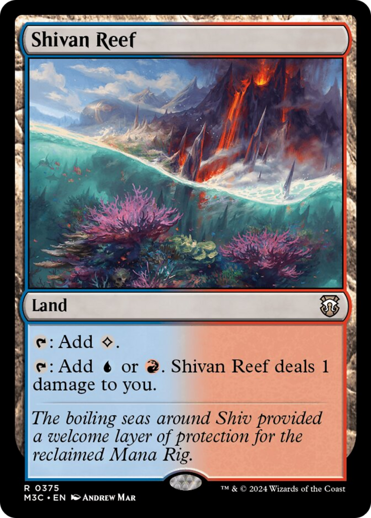 Shivan Reef [Modern Horizons 3 Commander] | Anubis Games and Hobby