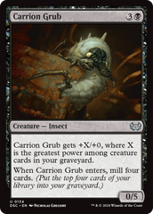 Carrion Grub [Duskmourn: House of Horror Commander] | Anubis Games and Hobby