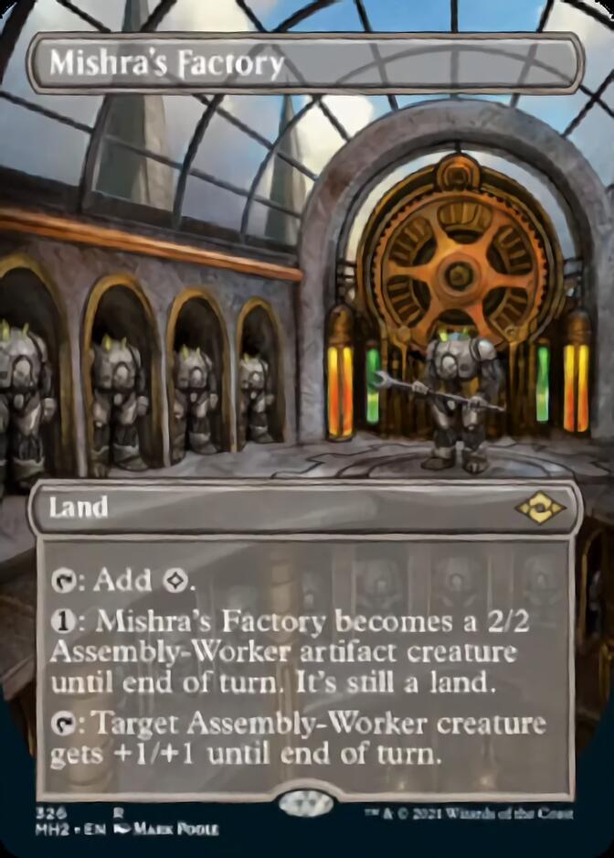 Mishra's Factory (Borderless Alternate Art) [Modern Horizons 2] | Anubis Games and Hobby