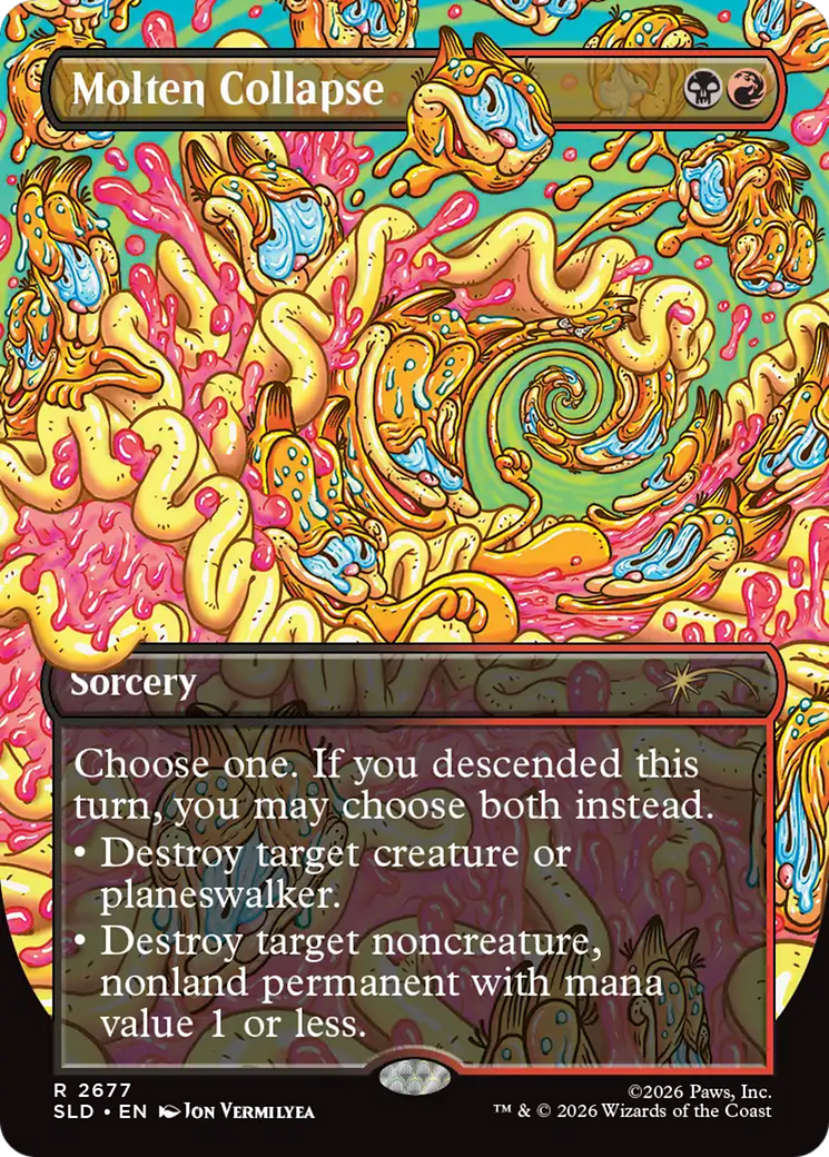 Molten Collapse [Secret Lair Drop Series] | Anubis Games and Hobby