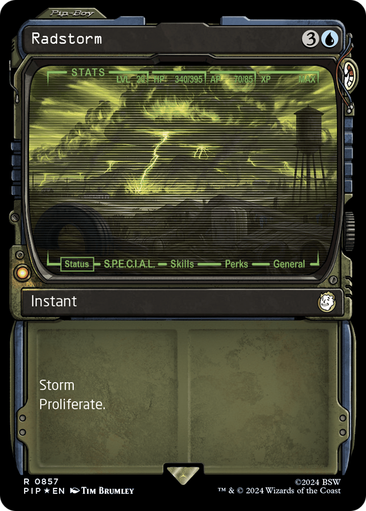 Radstorm (Showcase) (Surge Foil) [Fallout] | Anubis Games and Hobby