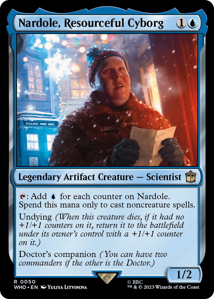 Nardole, Resourceful Cyborg [Doctor Who] | Anubis Games and Hobby