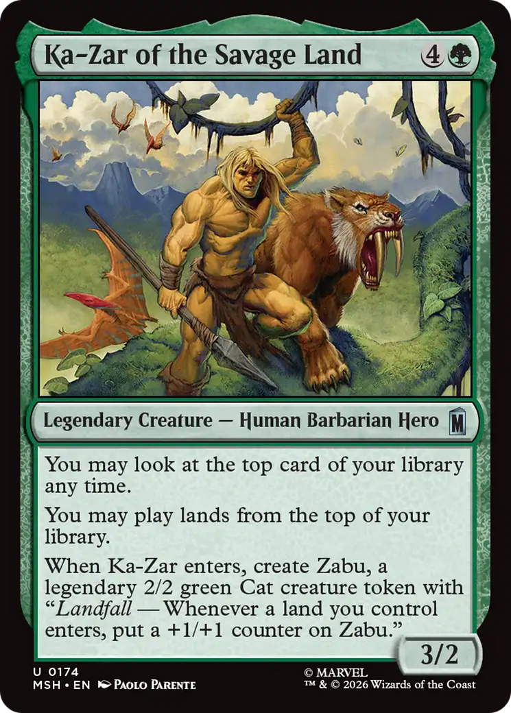 Ka-Zar of the Savage Land [Marvel Super Heroes] | Anubis Games and Hobby