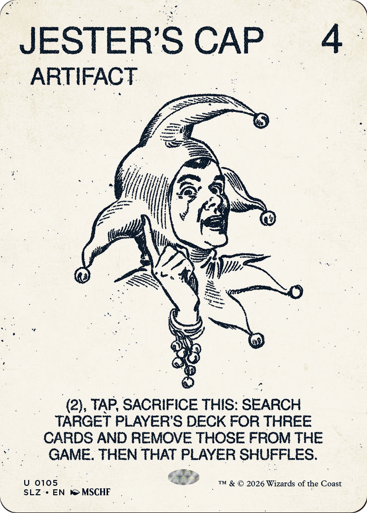 Jester's Cap (0105) [Secret Lair x MSCHF: The Zeta Set] | Anubis Games and Hobby