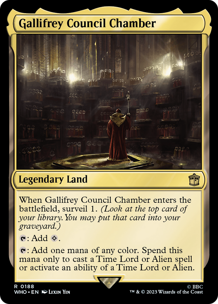 Gallifrey Council Chamber [Doctor Who] | Anubis Games and Hobby