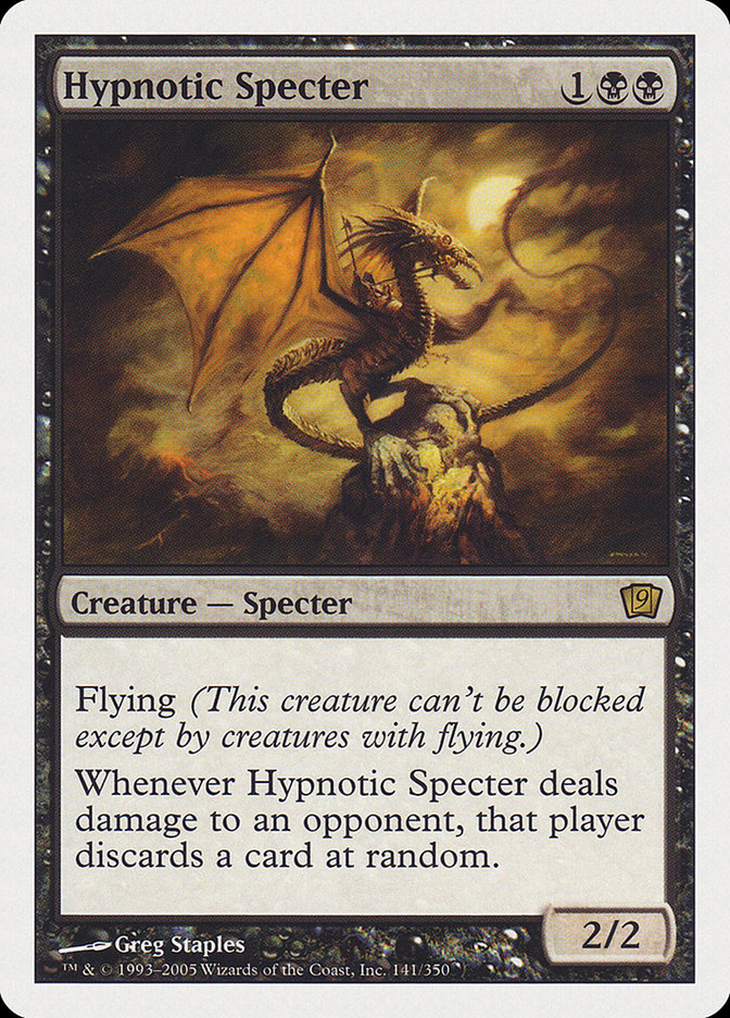 Hypnotic Specter (9th Edition) (Oversized) [Oversize Cards] | Anubis Games and Hobby