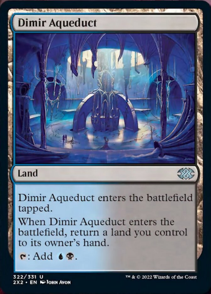 Dimir Aqueduct [Double Masters 2022] | Anubis Games and Hobby