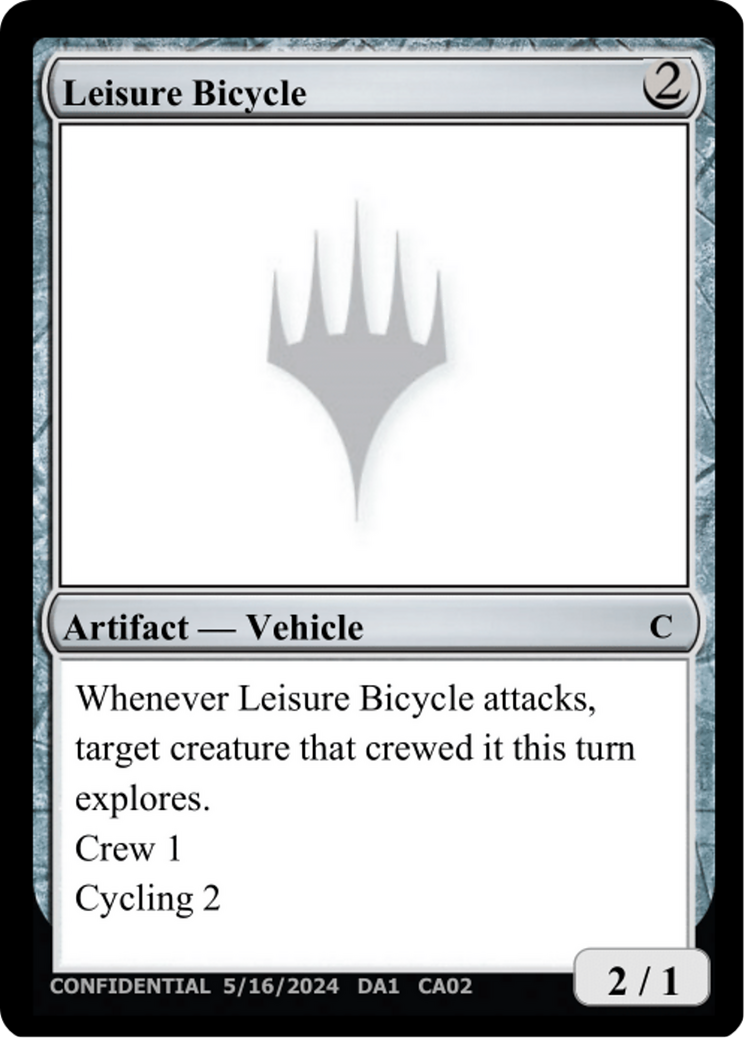 Leisure Bicycle [Unknown Event] | Anubis Games and Hobby