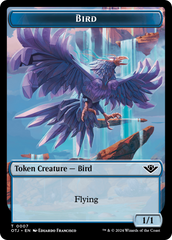 Bird // Plot Double-Sided Token [Outlaws of Thunder Junction Tokens] | Anubis Games and Hobby