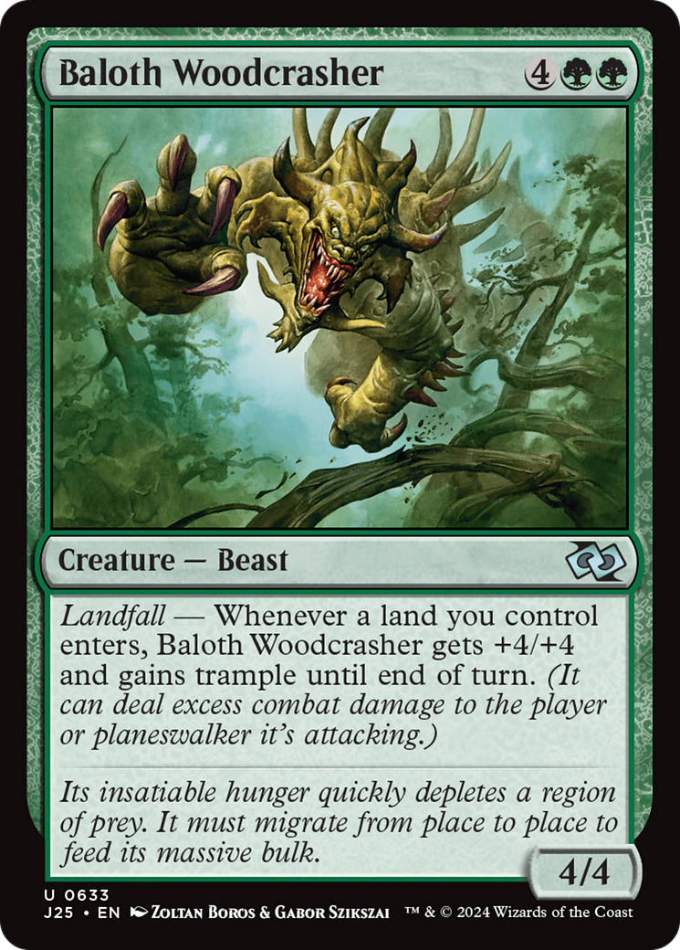 Baloth Woodcrasher [Foundations Jumpstart] | Anubis Games and Hobby