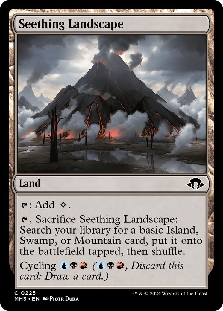 Seething Landscape [Modern Horizons 3] | Anubis Games and Hobby