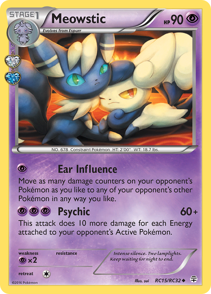 Meowstic (RC15/RC32) [XY: Generations] | Anubis Games and Hobby