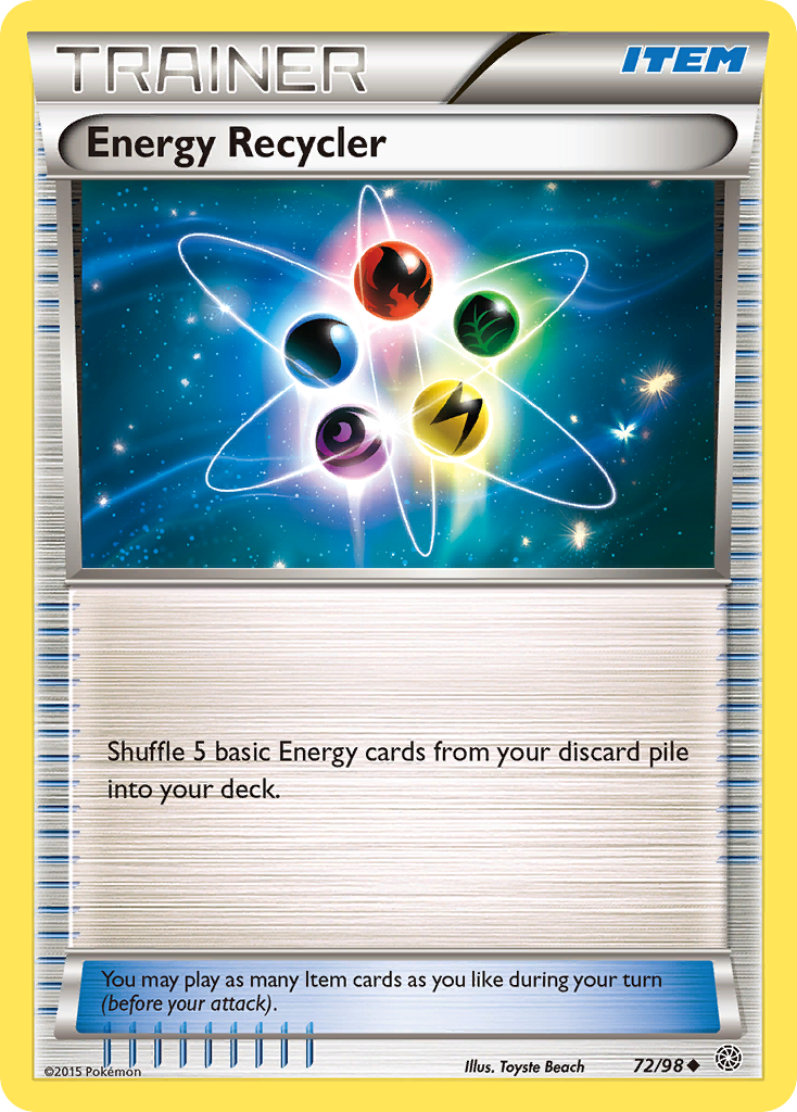 Energy Recycler (72/98) [XY: Ancient Origins] | Anubis Games and Hobby