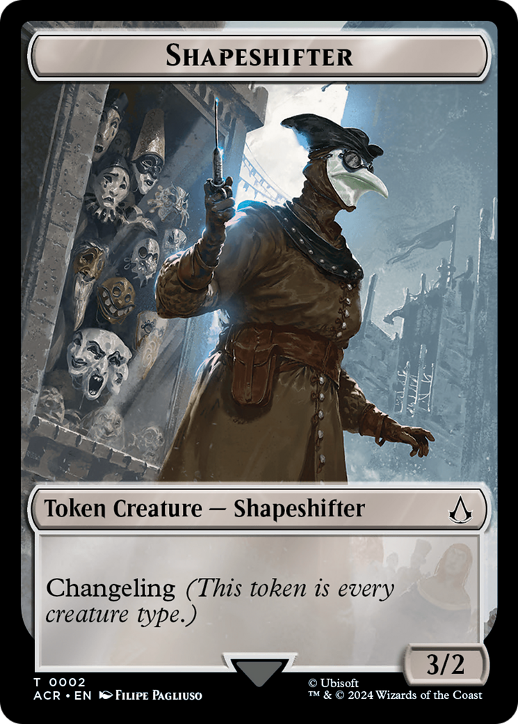 Shapeshifter Token [Assassin's Creed Tokens] | Anubis Games and Hobby