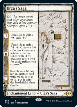 Urza's Saga (Sketch) [Modern Horizons 2] | Anubis Games and Hobby