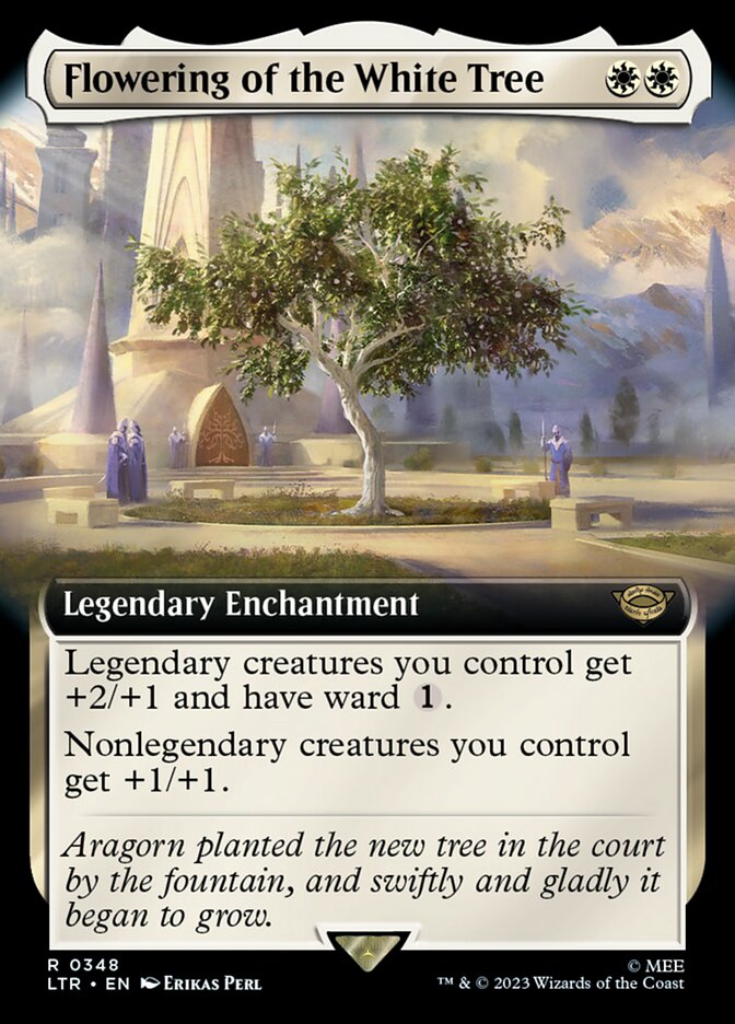 Flowering of the White Tree (Extended Art) [The Lord of the Rings: Tales of Middle-Earth] | Anubis Games and Hobby