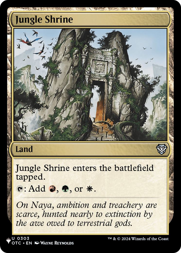 Jungle Shrine (OTC) [The List] | Anubis Games and Hobby