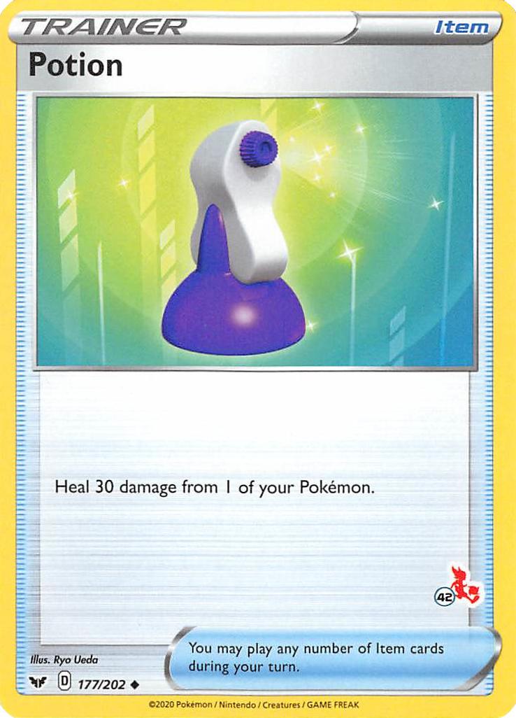 Potion (177/202) (Cinderace Stamp #42) [Battle Academy 2022] | Anubis Games and Hobby