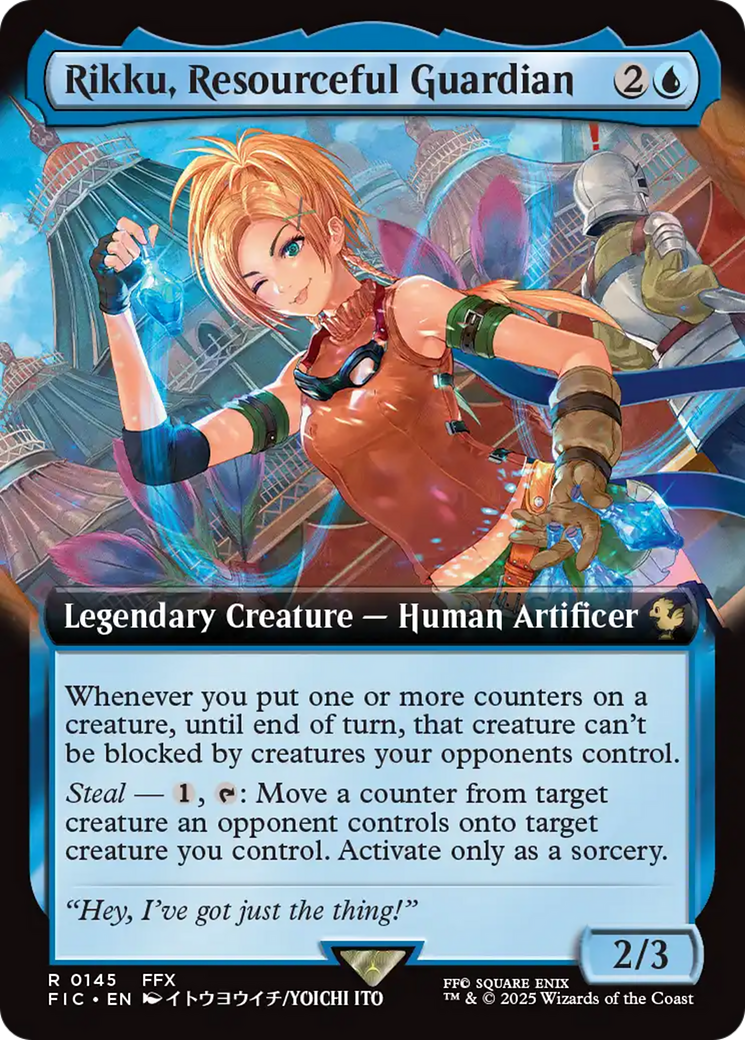Rikku, Resourceful Guardian (Extended Art) [FINAL FANTASY Commander] | Anubis Games and Hobby