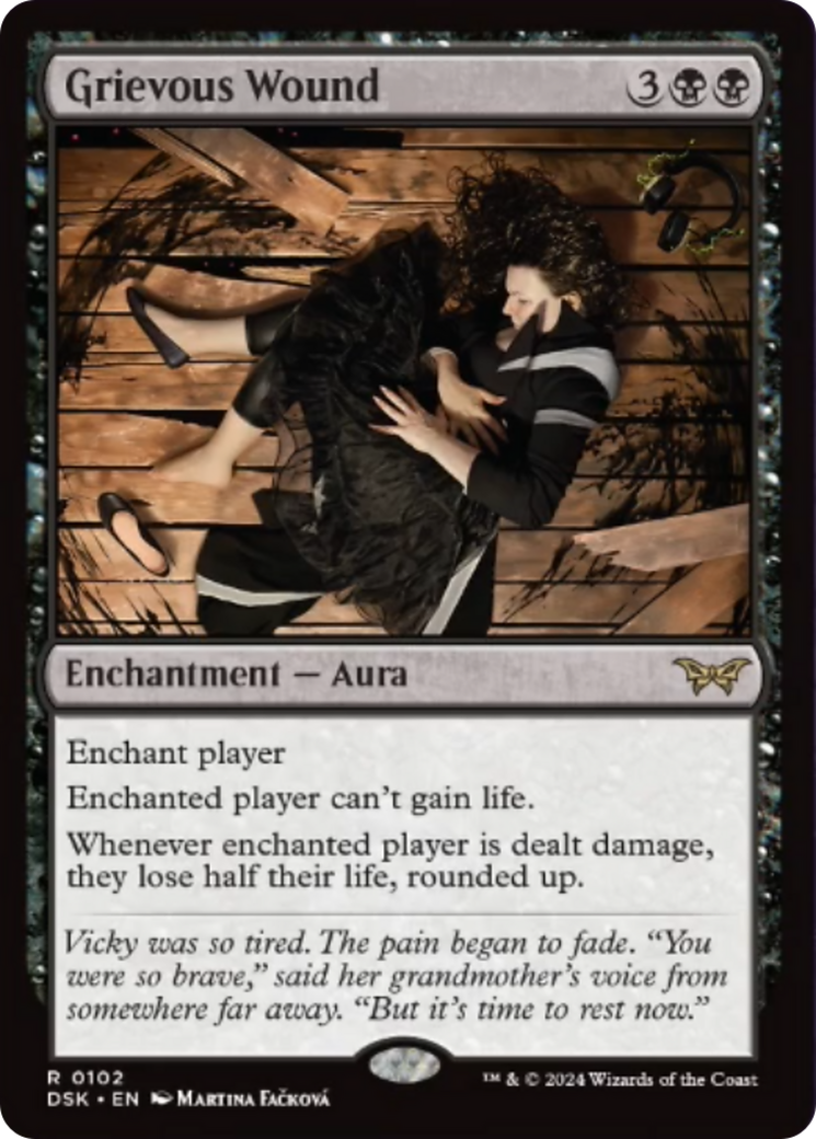 Grievous Wound [Duskmourn: House of Horror] | Anubis Games and Hobby