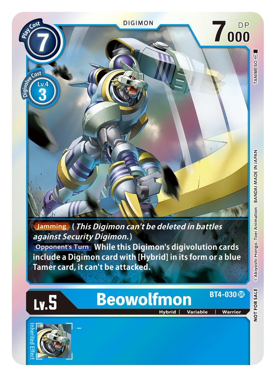 BeoWolfmon [BT4-030] (Event Pack 2) [Great Legend] | Anubis Games and Hobby