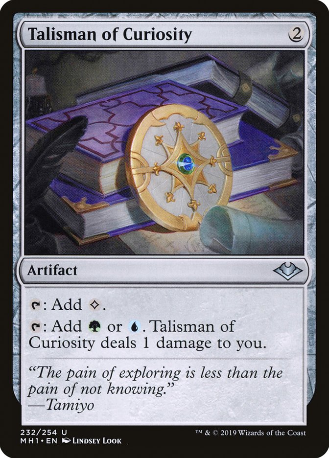 Talisman of Curiosity [Modern Horizons] | Anubis Games and Hobby