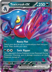 Toxicroak ex (131/198) [Scarlet & Violet: Base Set] | Anubis Games and Hobby