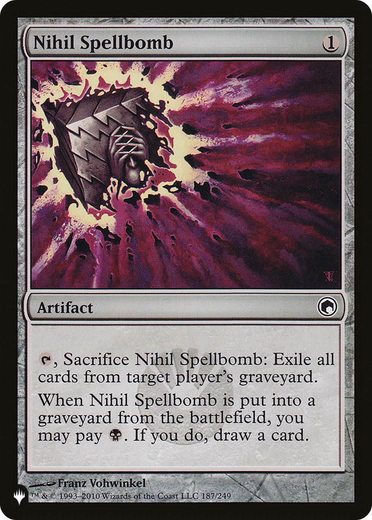 Nihil Spellbomb [The List] | Anubis Games and Hobby