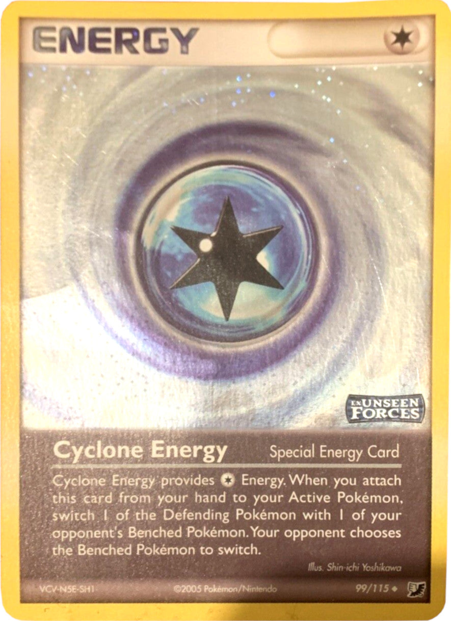 Cyclone Energy (99/115) (Stamped) [EX: Unseen Forces] | Anubis Games and Hobby