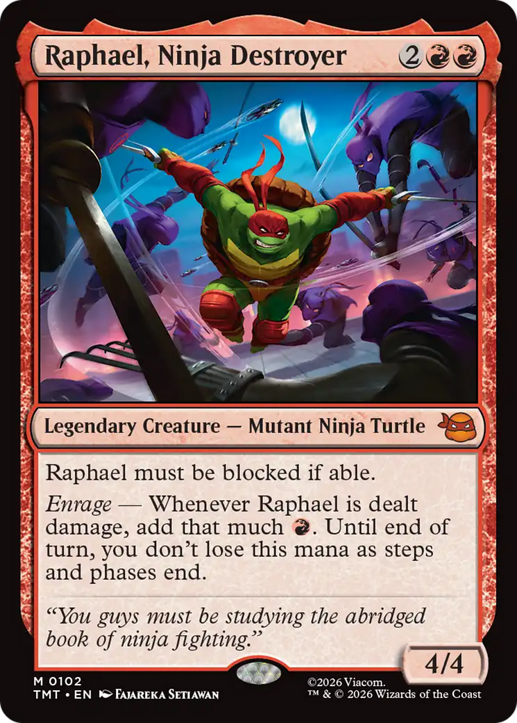 Raphael, Ninja Destroyer [Teenage Mutant Ninja Turtles] | Anubis Games and Hobby