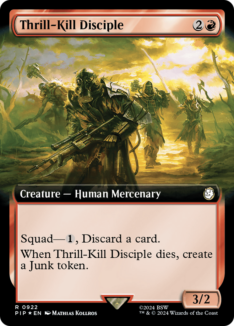 Thrill-Kill Disciple (Extended Art) (Surge Foil) [Fallout] | Anubis Games and Hobby