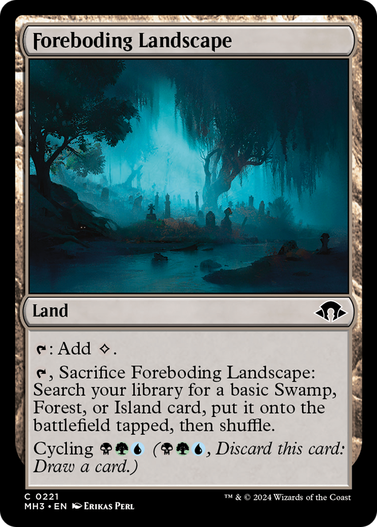 Foreboding Landscape [Modern Horizons 3] | Anubis Games and Hobby