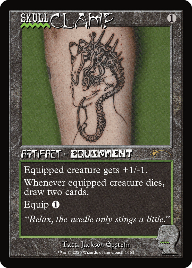 Skullclamp [Secret Lair Drop Series] | Anubis Games and Hobby