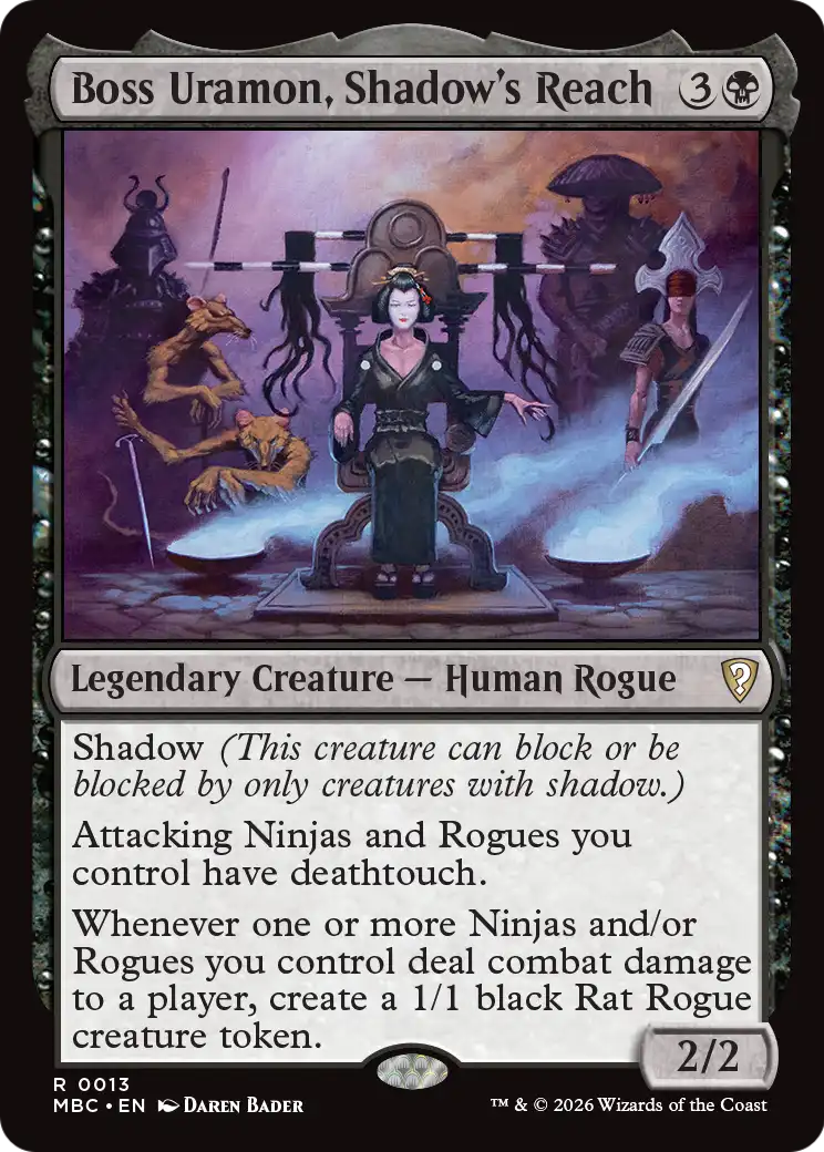 Boss Uramon, Shadow's Reach [Mystery Booster: Commander Edition] | Anubis Games and Hobby