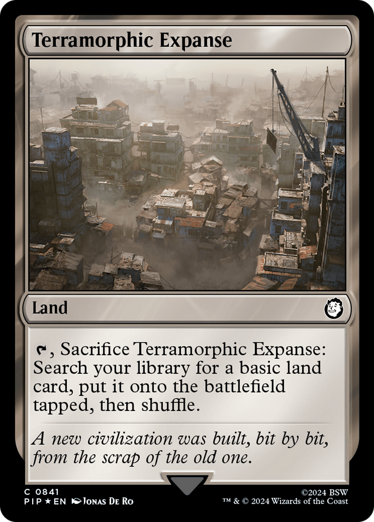 Terramorphic Expanse (Surge Foil) [Fallout] | Anubis Games and Hobby