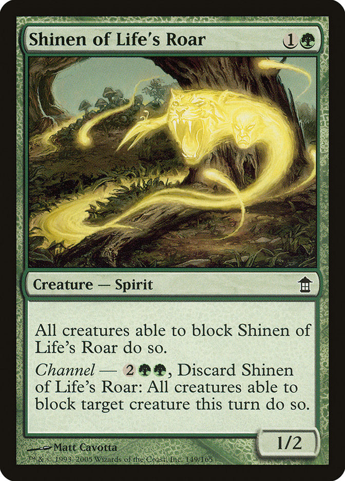 Shinen of Life's Roar [Saviors of Kamigawa] | Anubis Games and Hobby