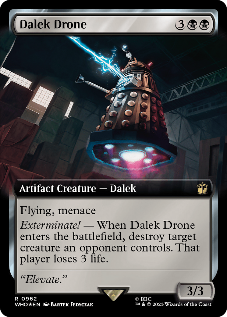 Dalek Drone (Extended Art) (Surge Foil) [Doctor Who] | Anubis Games and Hobby