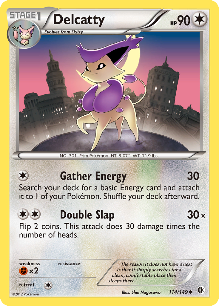 Delcatty (114/149) [Black & White: Boundaries Crossed] | Anubis Games and Hobby