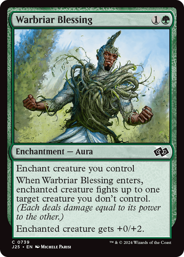 Warbriar Blessing [Foundations Jumpstart] | Anubis Games and Hobby