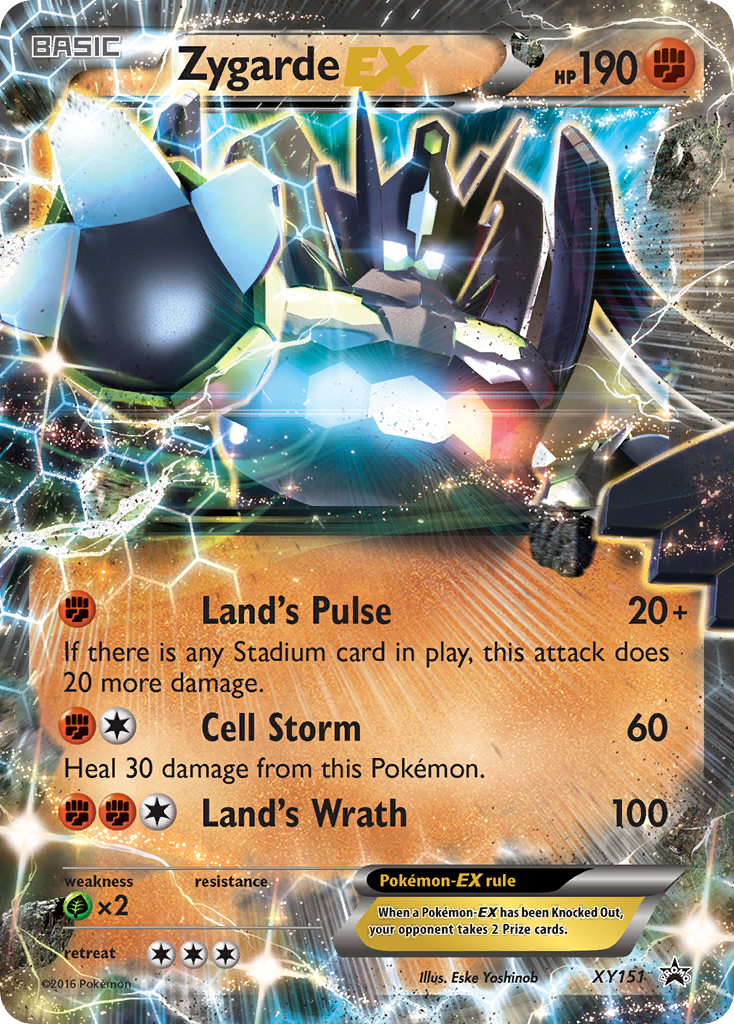 Zygarde EX (XY151) [XY: Black Star Promos] | Anubis Games and Hobby