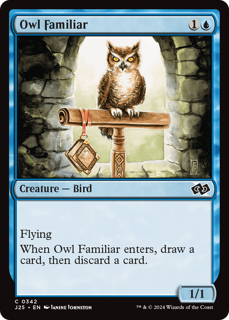 Owl Familiar [Foundations Jumpstart] | Anubis Games and Hobby