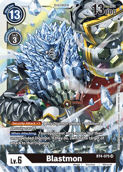 Blastmon [BT4-075] [Great Legend] | Anubis Games and Hobby