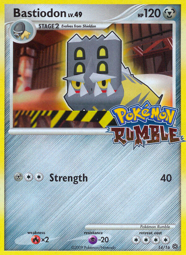Bastiodon (14/16) [Pokémon Rumble] | Anubis Games and Hobby