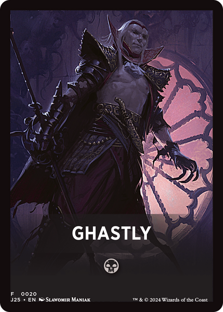 Ghastly Theme Card [Foundations Jumpstart Front Cards] | Anubis Games and Hobby