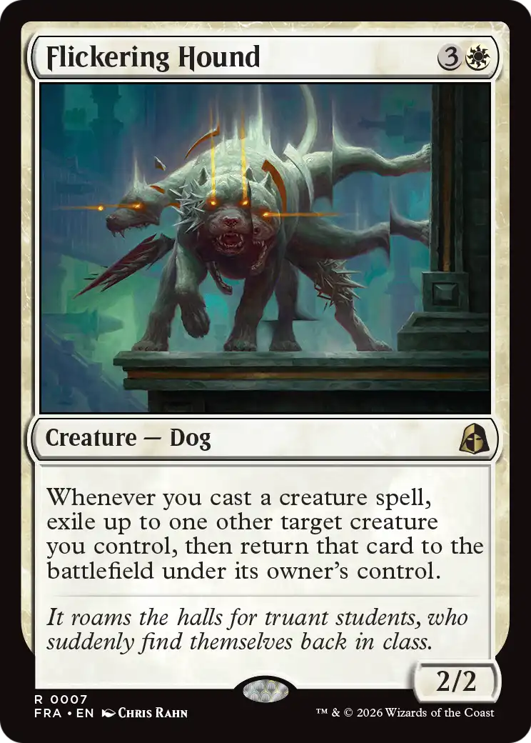 Flickering Hound [Reality Fracture] | Anubis Games and Hobby