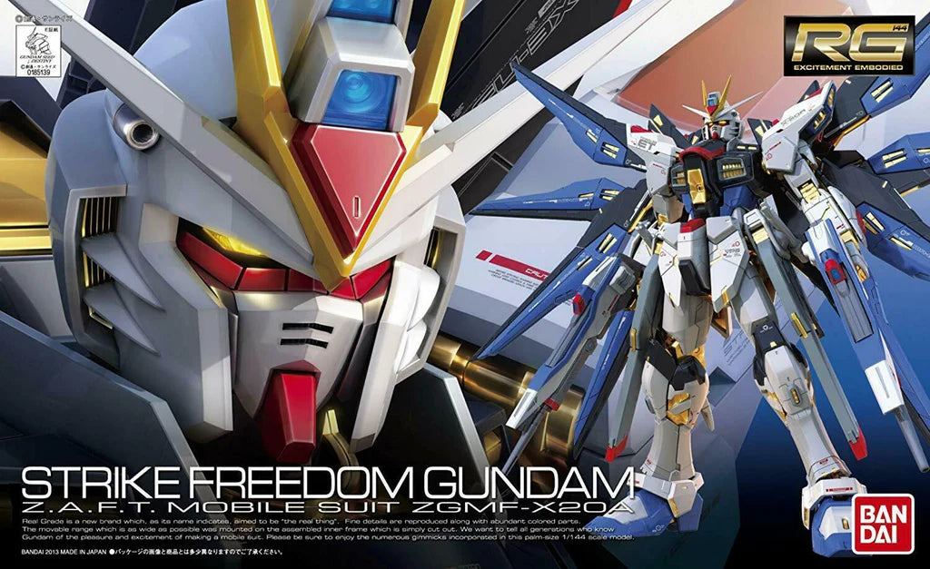 Strike Freedom Gundam RG | Anubis Games and Hobby