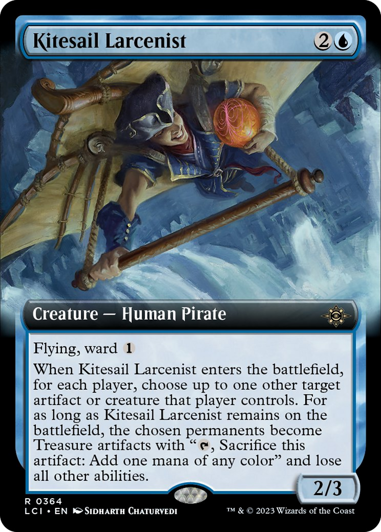 Kitesail Larcenist (Extended Art) [The Lost Caverns of Ixalan] | Anubis Games and Hobby