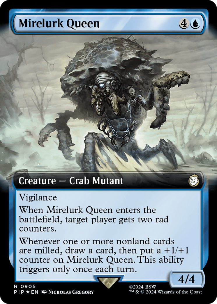 Mirelurk Queen (Extended Art) (Surge Foil) [Fallout] | Anubis Games and Hobby