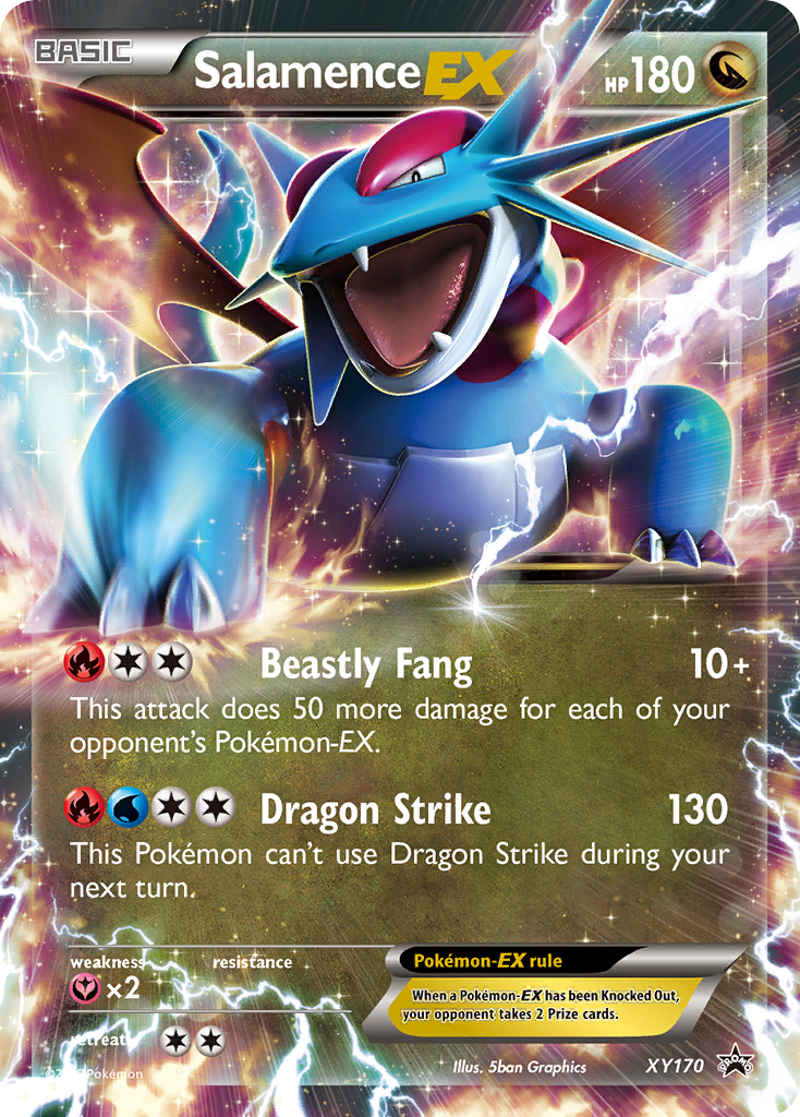 Salamence EX (XY170) [XY: Black Star Promos] | Anubis Games and Hobby