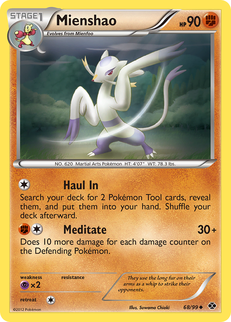 Mienshao (68/99) [Black & White: Next Destinies] | Anubis Games and Hobby